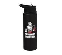 Mettre fin à l'immunité qualifiée | Réforme de la justice - Activiste Stainless Steel Insulated Water Bottle