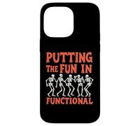 Mettre le plaisir dans l'ergothérapie squelette fonctionnelle Coque pour iPhone 14 Pro Max