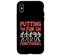 Mettre le plaisir dans l'ergothérapie squelette fonctionnelle Coque pour iPhone X/XS
