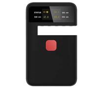 METTRET DE TINT DE FINACE, IR940NM / UV365NM / VLT530NM TINT READER, METTABLE PORTABLE PORTABLE avec verrouillage des données et charge USB