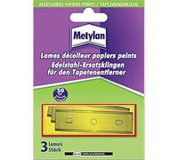 METYLAN 3 lames de rechange pour outil décolleur de papiers peints Metylan
