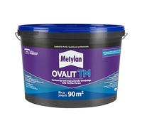 METYLAN Ovalit TM , Colle pour revêtements muraux, colle prête à l'emploi pour textiles muraux et toile de verre-Seau 18 kg