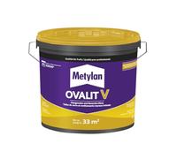 METYLAN Ovalit V, Colle prête à l'emploi pour revêtements à peindre, toiles de verre, voile de verre, intissés- Seau 5kg