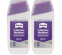 METYLAN Produits de Service Colle Max 2en1 Frises & Stickers Flacon 250ml + brosse (Lot de 2)