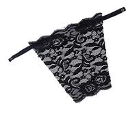 Metyou Insert de soutien-gorge imitation dentelle à clipser, Lace Black02, taille unique