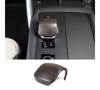 METYOUCAR Autocollant pour pommeau de levier de vitesse en fibre de carbone ABS compatible avec pommeau de levier de vitesse L@a@nd R@Over R@Ange R@Over Sport/Vogue, VELAR/Discovery 5 (grain de chêne)