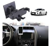 METYOUCAR Support de téléphone de voiture pour Jaguar F-Type 2013-2018 - Support de téléphone fixe rotatif pour voiture, écran de navigation central en haut à gauche, convient pour iPhone et Android