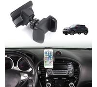 METYOUCAR Support de téléphone de voiture pour @Nissan Juke/In-finiti ESQ 2011-2019 - Côté gauche du centre de la grille d'aération - Support de téléphone portable fixe rotatif pour voiture pour
