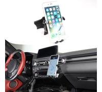 METYOUCAR Support de téléphone de voiture pour Toyota Supra GR A90 A91 MK5 2019-2024 - Support de téléphone fixe rotatif pour voiture - Convient pour iPhone Android et smartphones universels (style B)