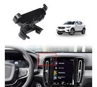 METYOUCAR Support de téléphone de voiture pour Volvo XC40 2020-2023 - Côté gauche de la grille d'aération - Rotatif - Pour iPhone Android et smartphones universels (style B)