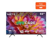 METZ 55MUF7000Z UHD Smart TV, HDR10, Dolby Vision & Atmos, MEMC, faible lumière bleue, Google TV, Googlecast, Tuner DVB-T/T2/C/S/S2 - 55 pouces