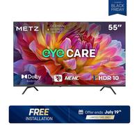 METZ 55MUF7000Z TV 55 pouces 140 cm 4K UHD Google TV, Dolby Vision & Atmos, HDR10, Remote Finder, Triple Tuner, CI