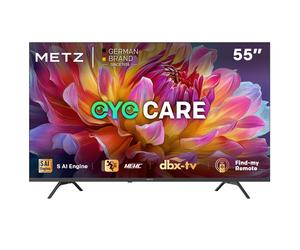 METZ 55MUF7000Z TV 55 pouces 140 cm 4K UHD Google TV, Dolby Vision & Atmos, HDR10, Remote Finder, Triple Tuner, CI