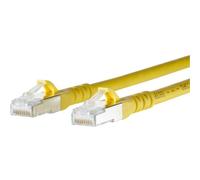 Metz Connect - 1308452077-e Rj45 Câble Réseau, Câble Patch Cat 6a S/ftp 2.00 M Jaune Avec Cliquet D'Encastrement 1 Pc(s) R02740