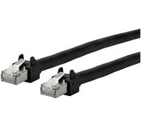 Metz Connect 13084F5000-E RJ45 Câble réseau, câble patch CAT 5e S/UTP 5 m noir pour chaîne porte-câbles, gaine PUR, résistant aux UV 1 pc(s)
