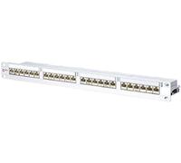 METZ Connect 130856C-E 1U Baie de branchements - Baies de branchements (IEEE 802.3an, 10 Gigabit Ethernet, RJ-45, Métallique, Aluminium, 1U)