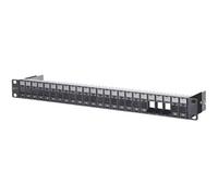 Metz Connect 130920-BK-E 24 ports Panneau de brassage 483 mm (19) non équipé 1