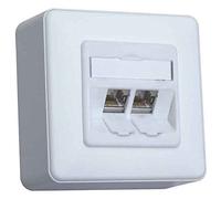 METZ CONNECT 130B11D20002-E Steckdose RJ-45 Weiß (130B11D20002E90)