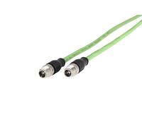 Metz Connect 142m2x11100 Câble De Réseau Vert 10 M Cat6a