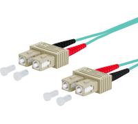 Metz Connect 151J1EOEO20E fibre optique FO Câble de raccordement [2x SC mâle - 2x SC mâle] 50/125 µ