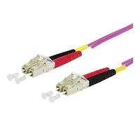 Metz Connect 151S1JOJO20E fibre optique FO Câble de raccordement 2.00 m violet