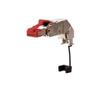 Metz Connect 25g Rj45 Field Plug Pro 360 Connecteur De Fils Rouge