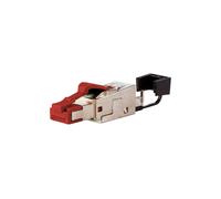 Metz Connect 25g Rj45 Field Plug Pro Connecteur De Fils Rouge