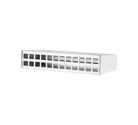 METZ CONNECT Boîtier AP Keystone 24 ports blanc pur RAL9010