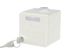 Metz Connect Boîtier montage apparent (en saillie) blanc pur pour Keystone