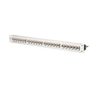 Metz Connect BTR NETCOM Baie de brassage C6A module 24 ports 1U acier inoxydable équipé TN C6Amod-MP24-Edst Quantité:1