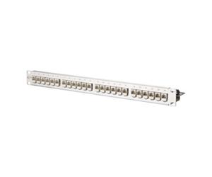 Metz Connect BTR NETCOM Baie de brassage C6A module 24 ports 1U acier inoxydable équipé TN C6Amod-MP24-Edst Quantité:1