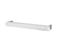 Metz Connect BTR NETCOM Baie de brassage modulaire 24 ports 1U RAL7035 vide TN MPP24-7035-leer Quantité:1