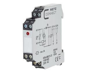 Metz Connect BTR NETCOM Bloc de connexion 2W KRA-M8/21-21 230AC Quantité:1