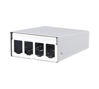 Metz Connect BTR NETCOM Boîtier AP vide module E-DAT 4 pcs rws 130861-0402-E Quantité:1