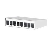 Metz Connect BTR NETCOM Boîtier AP vide module E-DAT 8x rws 130861-0802-E Quantité:1