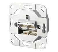 Metz Connect BTR NETCOM Boîtier de connexion C6A UP0 2xRJ45, UP0 TN EDATC6A-2UP0 Quantité:1