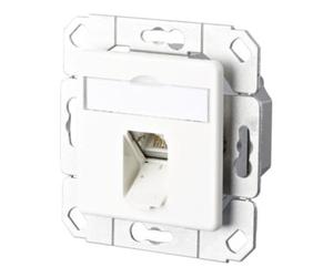 Metz Connect BTR NETCOM Boîtier de connexion C6A Upk 1xRJ45, Upk, rws TN EDATC6A-1UPk-rws Quantité:1