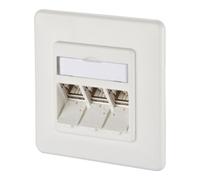 Metz Connect BTR NETCOM Boîtier de connexion E-DAT module 3x8(8) encastré 1309131002-E rws Quantité:1