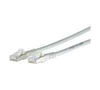 Metz Connect BTR NETCOM Câble de raccordement S/FTP blanc 10,0 m Cat.6A 130845A088-E Quantité:1