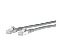 Metz Connect Câble patch RJ45 1308451533-E Cat6a S/FTP 1,5 m Gris avec cliquet d'encastrement