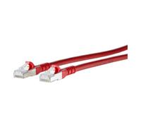Metz Connect BTR NETCOM Câble de raccordement S/FTP rouge 1,0 m Cat.6A 1308451066-E Quantité:1