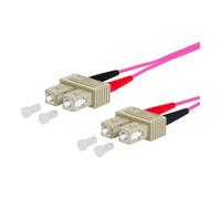 Metz Connect BTR NETCOM Câble duplex SC/SC 50,0 OM4 1m 151S1EOEO10E Quantité:1