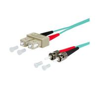 Metz Connect BTR NETCOM Câble duplex SC/ST 50,0 OM3 10m 151J1EOAOA0E Quantité:1