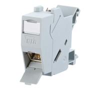 Metz Connect BTR NETCOM Module rail DIN, Cat.6 1xRJ45, incl. module TN E-DATmod-REG-lgr Quantité:1