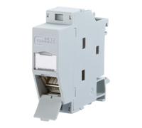 Metz Connect BTR NETCOM Module rail DIN, Cat.6A 1xRJ45, incl. module TN C6Amod-REG-180 Quantité:1