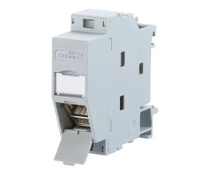 Metz Connect BTR NETCOM Module rail DIN, Cat.6A 1xRJ45, incl. module TN C6Amod-REG-180 Quantité:1