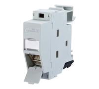 Metz Connect BTR NETCOM Module rail DIN, Cat.6A 1xRJ45, incl. module TN C6Amod-REG-270 Quantité:1