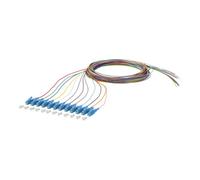 Metz Connect BTR NETCOM OpDat Pigtail fibre OS2 E9/125, 2m LC OS2 Quantité:12