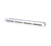 Metz Connect BTR NETCOM Panneau 24 ports E-DAT C6A 1U Alu TN EDATC6A-MP24 Quantité:1