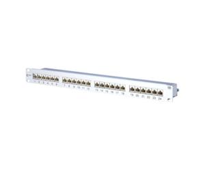 Metz Connect BTR NETCOM Panneau 24 ports E-DAT C6A 1U Alu TN EDATC6A-MP24 Quantité:1